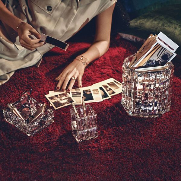 Pen holder "LOUXOR PENCIL BOX", Transparent, 10 cm BACCARAT_2813157 photo