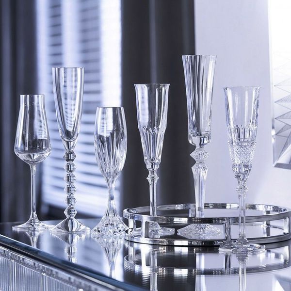 Champagne flute "VEGA FLUTISSIMO CLEAR X2", Transparent, 29 cm, 180 ml BACCARAT_2811802 photo