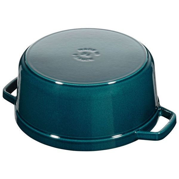 Кастрюля Staub Cast Iron 3,8 л бирюзовая Staub11024105 фото