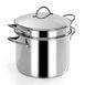 Pasta pot Barazzoni Pastamania 22 cm 6 L with lid. Barazzoni401048022 photo 1