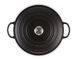 Казан Le Creuset Evolution 7 л з кришкою чорний матовий Le Creuset21114320000430 фото 4