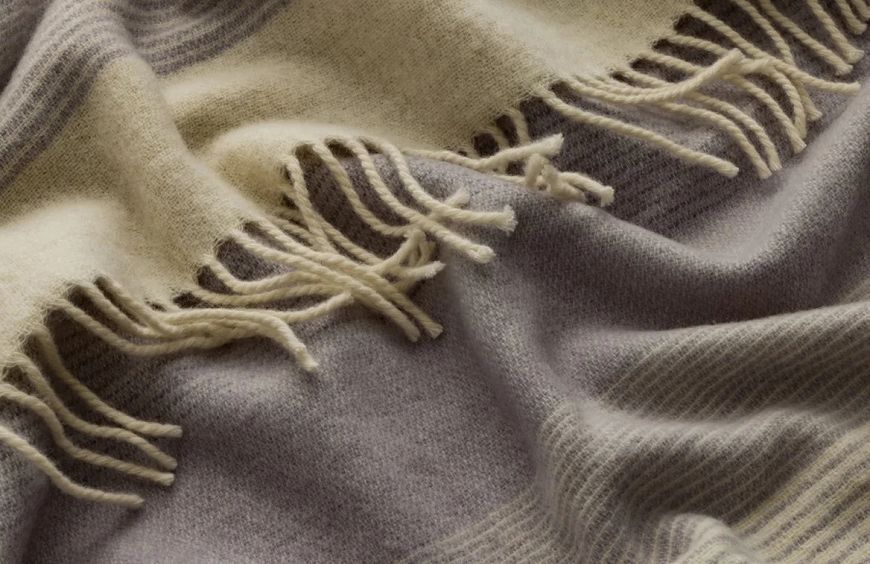 Lanavitta Dolores gray 100% wool plaid, 140x200 cm Lanavitta_212442371 photo