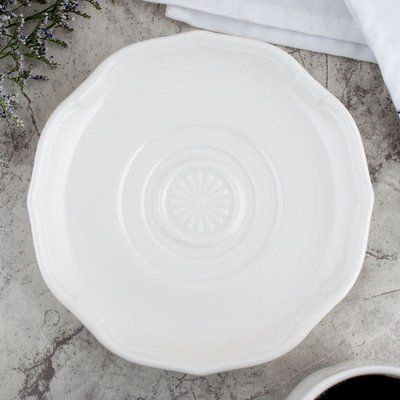 Блюдце Villeroy & Boch La Scala 16 см біле Villeroy & Bochmr 16-3318-1280 фото