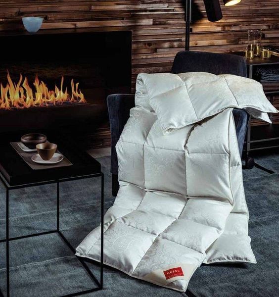 Hefel Eiderdown Duvet in Silk Cover (WD), Winter HefelD6250WDK photo