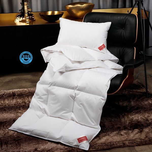 Подушка пухова Hefel De Luxe (Firm) 3-х камерна пружна HefelD6570KK-F фото