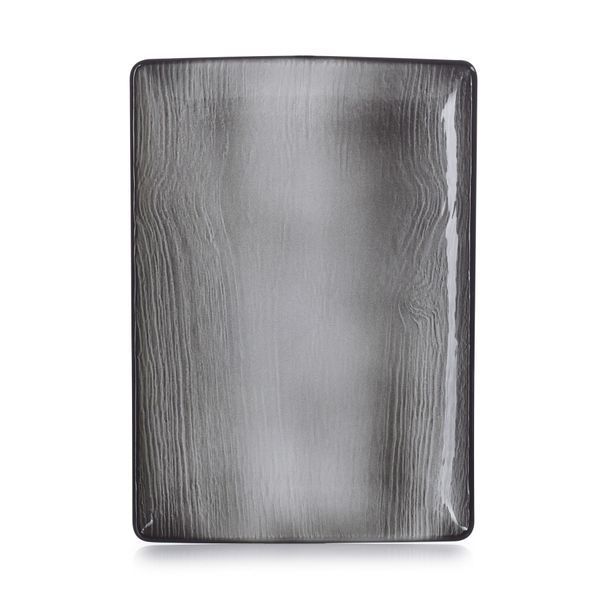 Блюдо для сервірування Revol SWELL RECTANGULAR PLATE 32cm. Black Sand (653541-RVL) Revol653541-RVL фото