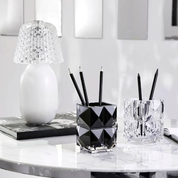 Pen holder "LOUXOR PENCIL BOX", Black, 10.8 cm, 8.6 cm, 9 cm BACCARAT_2813721 photo