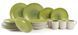 Set of 6 dessert plates Cosy&Trendy Turbolino 22 cm green. Cosy&Trendy37119 photo 2