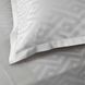 Pillowcase with Jacquard Piping and Border "Alley" QUAGLIOTTI_05824378-104 photo 3