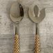 Gold Serving Utensils Set "Braid", Silver, Gold, 29 cm L_OBJET_CU3610 photo 2
