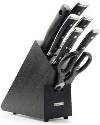 W&uuml;sthof Classic Ikon 8-piece knife set, black W&uuml;sthof1090370703 photo
