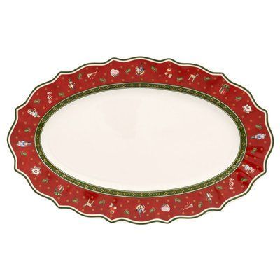 Блюдо Villeroy & Boch Toy's Delight 38х23,5 см новорічне овальне Villeroy & Boch1485852920 фото