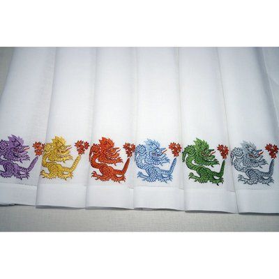 Placemat Dragon ERI_TEXTILES_M1-13-schwarz photo