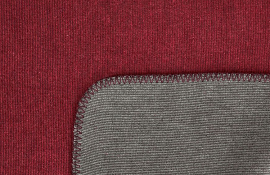 Плед Biederlack Doubleface Melange 1265 GR Andorra-Taupe 150x200 см luli771872 фото