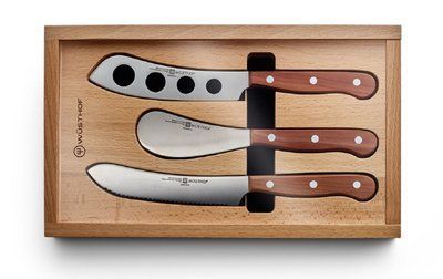 W&uuml;sthof Charcuterie set 3-piece knife set, brown. W&uuml;sthof1069560302 photo