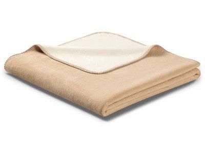 Плед Biederlack Doubleface Melange 1265 GR Oasic-Ecru 150x200 см luli771780 фото