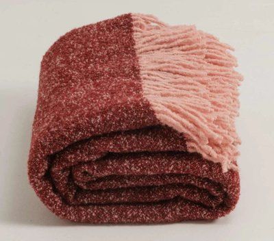 Lanavitta Portal plaid pink/t.red, 140x200 cm Lanavitta_22214005 photo
