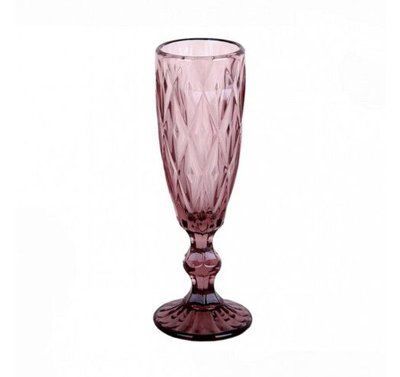 Set of 6 Helios 'Ruby' Champagne Glasses, 150 ml, colored glass Helios6455 photo