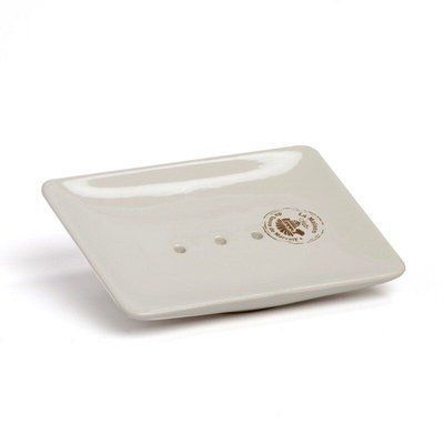 Керамическая мыльница LMDSM CERAMIC SOAP DISH - MAISON DU SAVON LOGO (M41041) La Maison du Savon de MarseilleM41041 фото