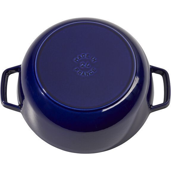 Кастрюля Staub Cast Iron 3,6 л синяя с крышкой Staub11732491 фото