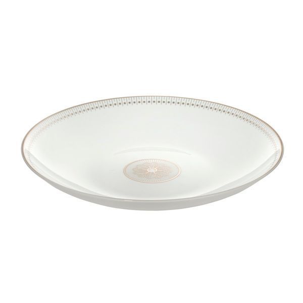 Dish for vegetables, round, encrusted with platinum "MALMAISON IMP&Eacute;RIALE" CHRISTOFLE_7687210 photo