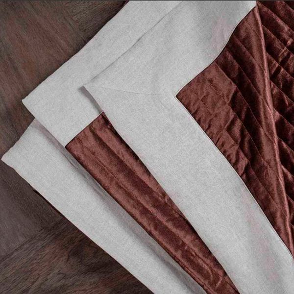 Bedspread "Bliss", Copper, 140x260 cm CATHERINE_DENOUAL_BlISS 260x140 COPPER photo