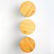 Set of jars for bulk products BonaDi Geometry 3 pcs 650 ml ceramic with bamboo lid, white with black. BonaDi304-941 photo 7