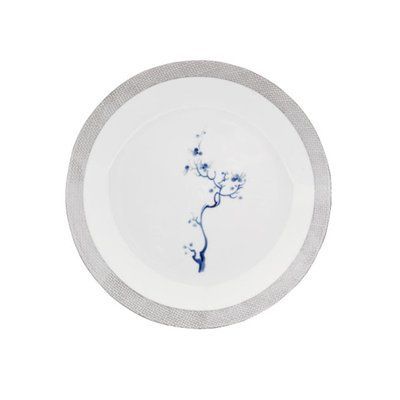 Тарілка для супу "Cosmopolitan Blue Orchid Platinum" MEISSEN_79A268-37487-1 фото