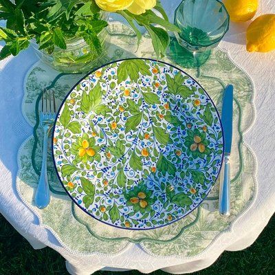 Placemat "TOILE DE JOUY" PANI_DERIKOVSKA_TDJ-PL-GR-1 photo