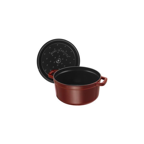 Кастрюля Staub Cast Iron 5,2 л бордовая с крышкой Staub1102687 фото