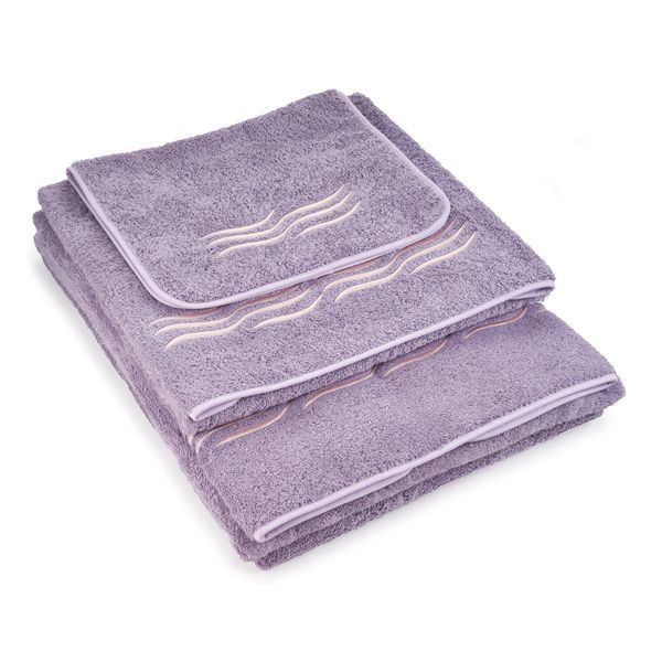 Гостьовий рушник "WAVES" VILLAFLORENCE_WAVES Towel 40x80 Iris527 фото