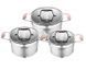 Набор кастрюль Maxmark Pro Cooper 6 предметов LEGOURMETMK-LX3206A фото 1