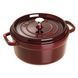Кастрюля Staub Cast Iron 5,2 л бордовая с крышкой Staub1102687 фото 1