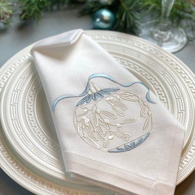 Napkin "WEDGWOOD" PANI_DERIKOVSKA_WDW-NP-WT-4 photo
