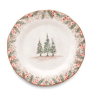 Lunch plate "Natale" ARTE_ITALICA_NAT9130 photo
