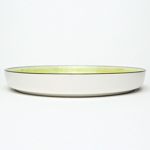 Wilmax Spiral Pistachio 28 cm serving plate. WilmaxWL-669120 / A photo