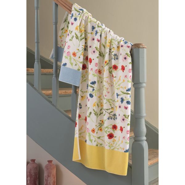 Bath towel FLOWER MEADOW FEILER_flowermea012 0006 0105 photo