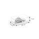 PURITY fridge container, 22x14 cm Tescoma891822 photo 4