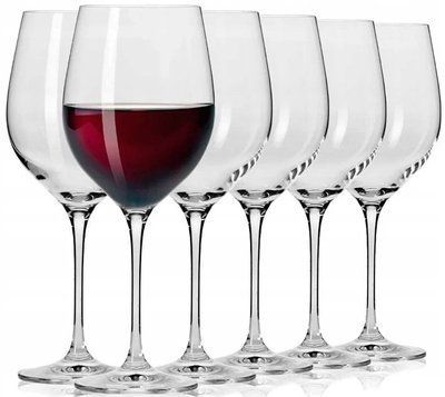 Set of 6 glasses for red wine 450 ml Krosno Harmony. KrosnoF579601045010150 photo