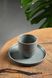 Set of 6 Dovbysh Porcelain NOVA Grey 16.5 cm saucers, gray. Dovbysh Porcelain100117 photo 2