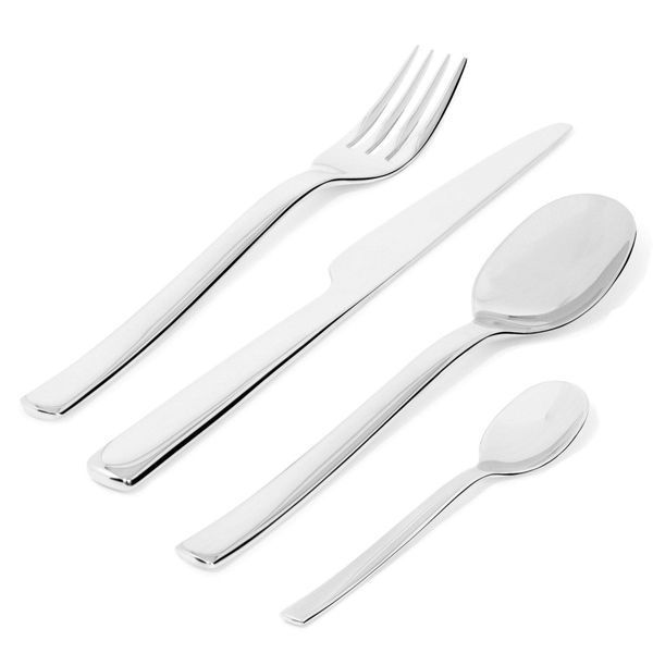 Set of 24 Alessi Ovale cutlery for 6 people. AlessiREB09S24 photo