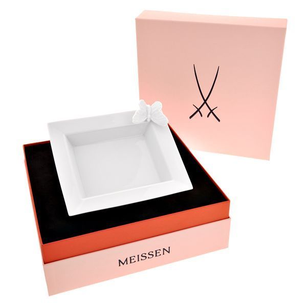 Мелочница "Butterflies", Белый, 13.5 см, 16 см MEISSEN_000001-53277-1 фото