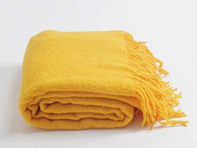 Lanavitta Premium plaid yellow, 140x200 cm Lanavitta_22074017 photo