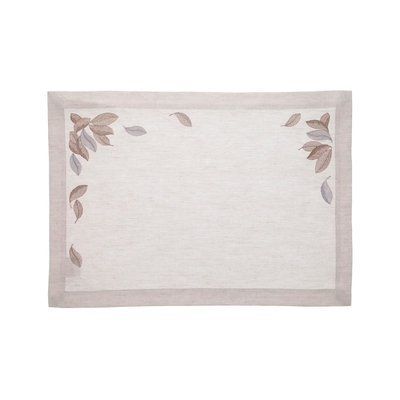 Beige placemat "Leaf" WEISSFEE_8250502 29 photo