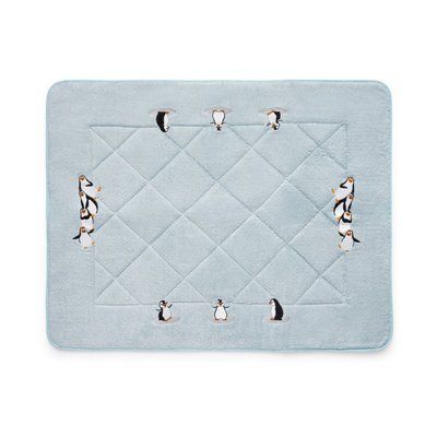 Килимок для ванної кімнати "PENGUINS" VILLAFLORENCE_PENGUINS QuiltedMat 70x90 Marina6011 фото