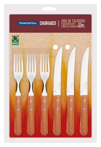 Tramontina Barbecue Dynamic 12-piece grill utensil set Tramontina22399/030 photo