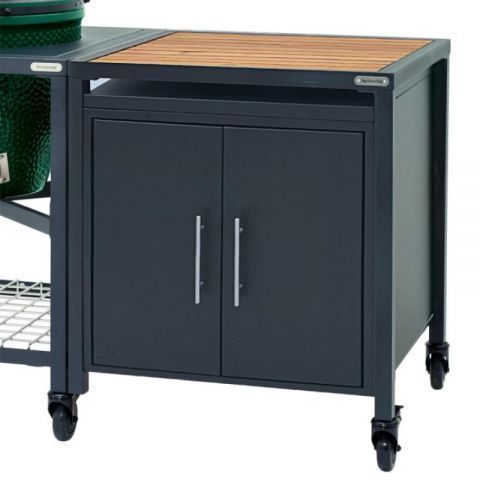 Модульний стіл Big Green Egg Expansion Frame з дверцятами LEGOURMET122247 фото