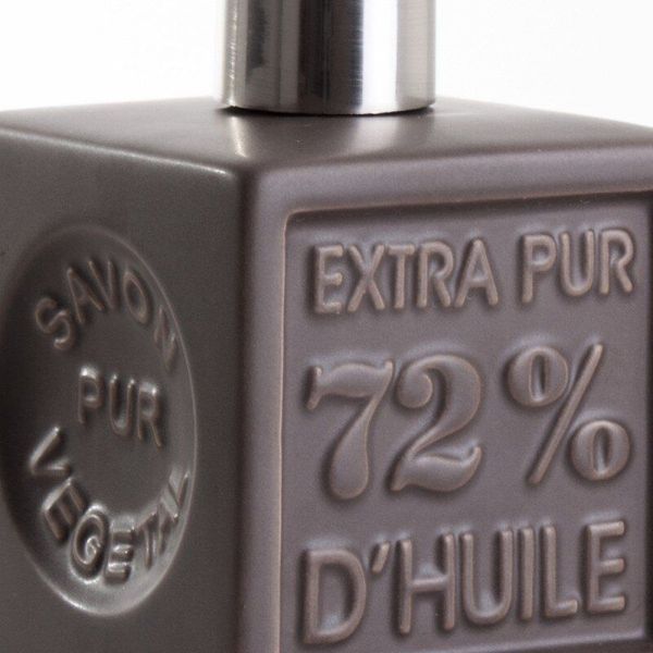 Дозатор (для жидкого мыла) La Maison du Savon Marseille CERAMIC LIQUID SOAP DISPENSER - CUBE TAUPE (M41030) La Maison du Savon de MarseilleM41030 фото