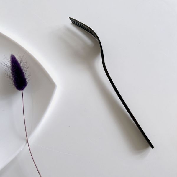 Set of 4 Ardesto Black Mars Legend dining utensils for 1 person. ArdestoAR0704LS photo
