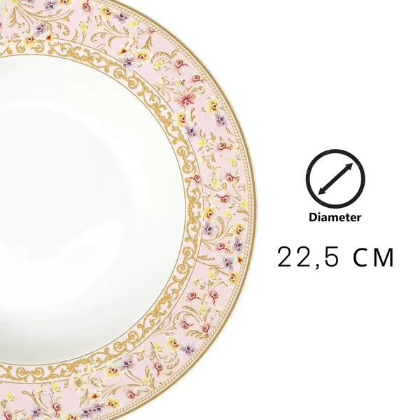 Тарелка обеденная Easy Life MAJESTIC BUTTERFLIES d:27 см (R1359-MAJB) Easy LifeR1359-MAJB фото